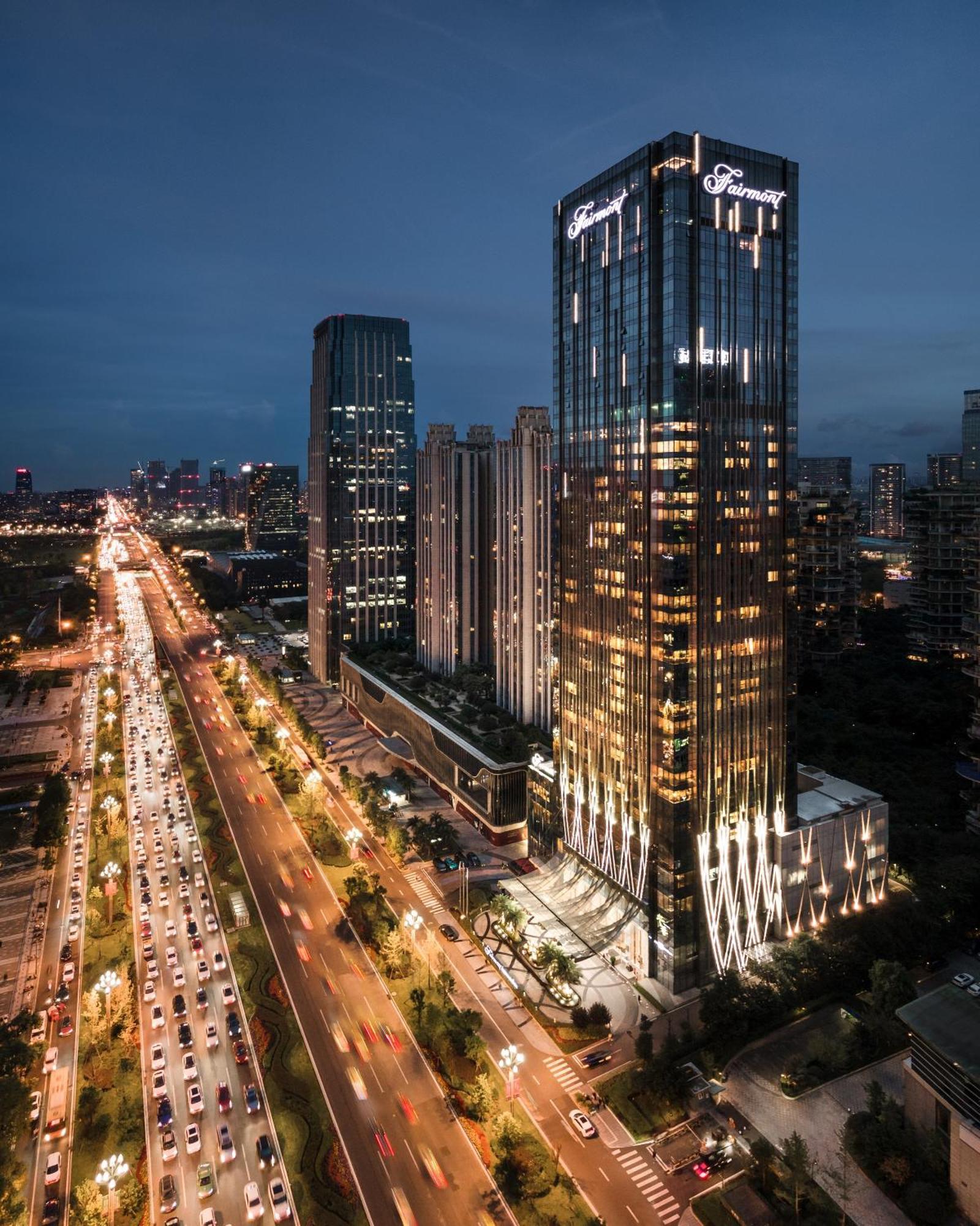Fairmont Chengdu Hotell Exteriör bild