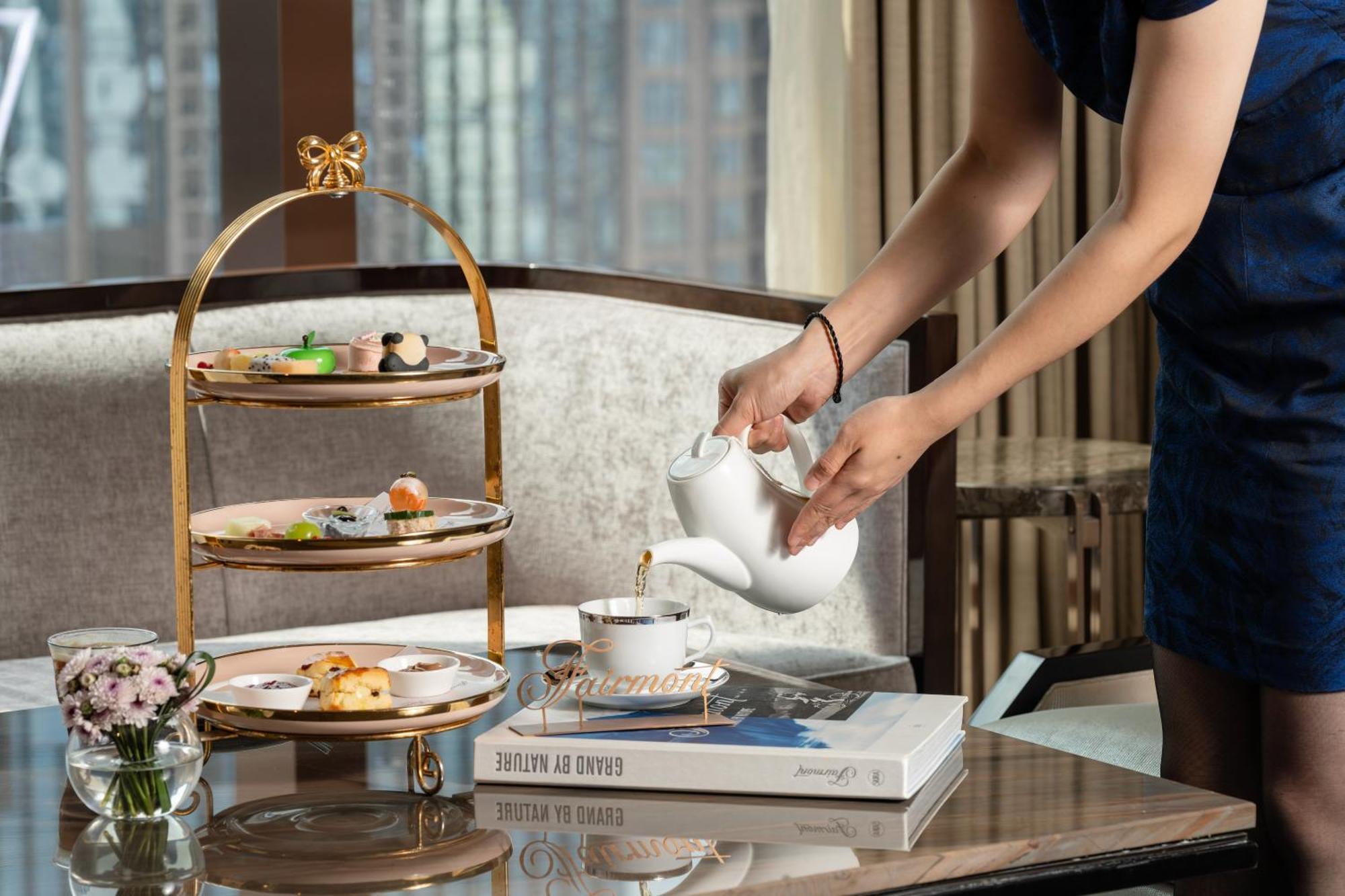 Fairmont Chengdu Hotell Exteriör bild